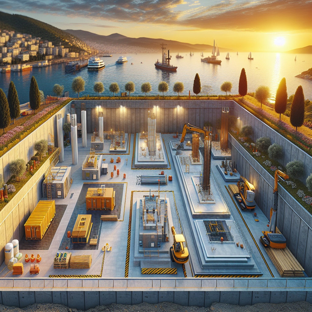 Çanakkale'de modern ofis dekorasyonu ve mağaza tadilatı için inşaat süreci görseli.