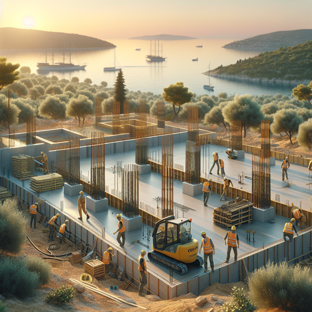 çanakkale kamera sistemleri, bina güvenlik kamerası, alarm sistemleri montaj - Çanakkale'de modern mimari detayları ve güvenlik sistemlerinin montajını gösteren inşaat sahnesi. - Çanakkale İnşaat
